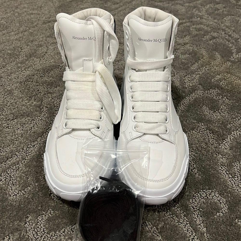 Alexander McQueen High Top Sneakers Size 36